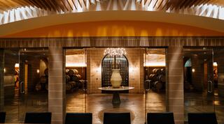 Image looking toward the Private Cellar