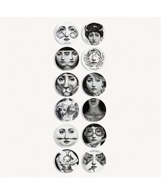 Fornasetti Zodiac Plates Set of 12