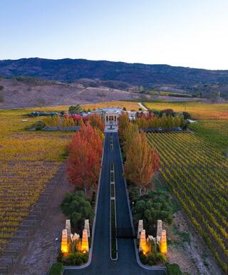 Entryway at Darioush winery
