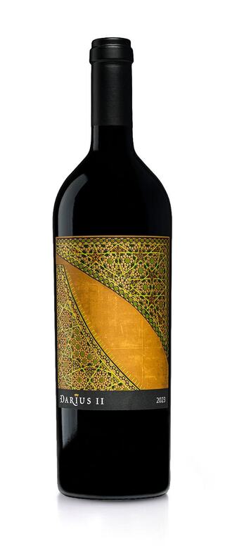 bottle of 2023 darius ii