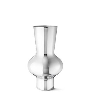 Alfredo Vase in stainless steel