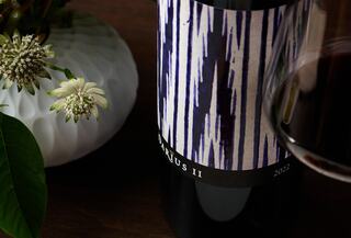 Bottle of Darius II 2022 vintage label