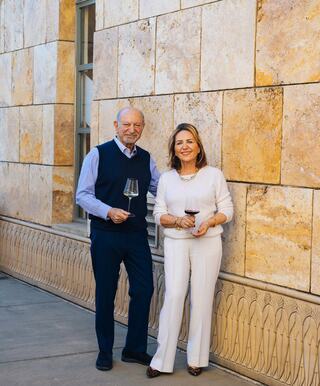 Darioush and Shahpar Khaledi portrait